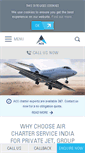 Mobile Screenshot of aircharterservice.co.in